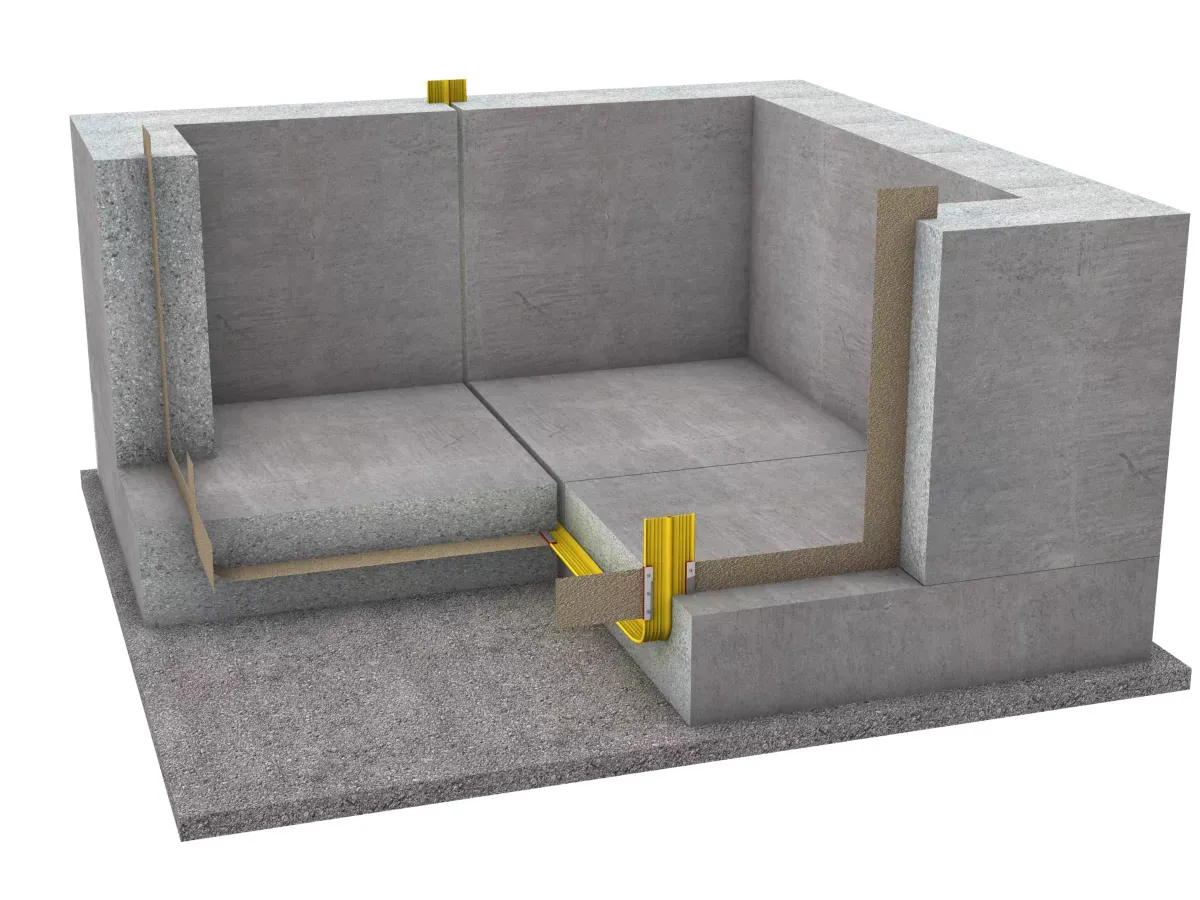 עצר מים פולימרי Sika WaterBar FB-125