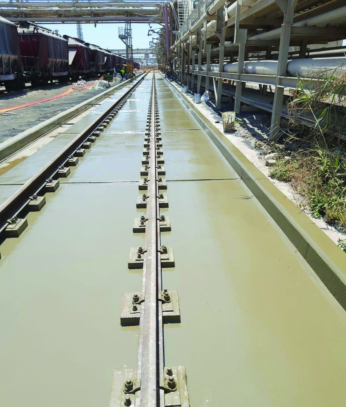איטום והגנה כימית למשטח בטון